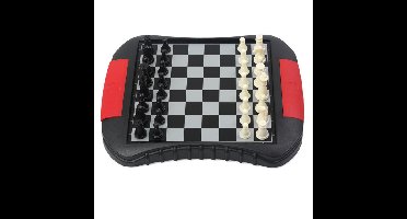 Reisspellen/bordspellen magnetisch schaakspel/schaken set