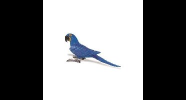Safari LTD Speelgoed papegaai/ara - blauw - kunststof - 10 cm - speelgoed figuur