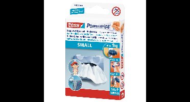 Tesa Powerstrips - 14x - small - bevestiging - plakstrips - klusbenodigdheden