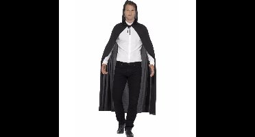 Vampier cape zwart met capuchon