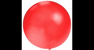 Verjaardagfeest ballonnen - 60 cm - rood - extra grote ballon - versiering - verjaardag
