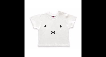 Wit baby t-shirt met Nijntje snoet