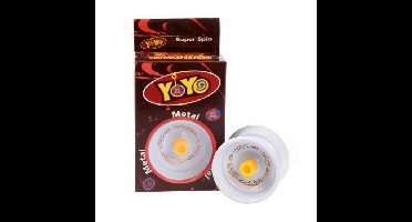 Witte speelgoed jojo voor kinderen en volwassenen