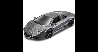 Bburago Modelauto - Lamborghini Reventon - grijs - 12 cm