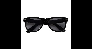 Boland Carnaval/verkleed bril glitter/glamour - zwart - volwassenen