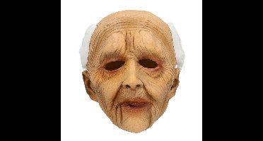 Boland Party Oude man verkleedmasker - latex - volwassenen - bejaarde/Abraham/Opa - carnaval