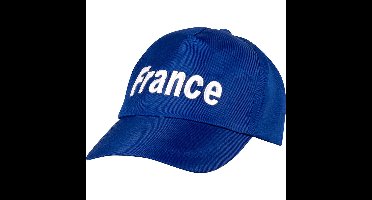 Boland Supporter pet Frankrijk - blauw - volwassenen - France