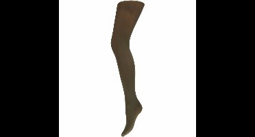 Carnaval verkleed dames panty 60 denier - bruin - microfiber