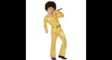Disco verkleed carnaval glitter kostuum - jongens - carnavalskleding