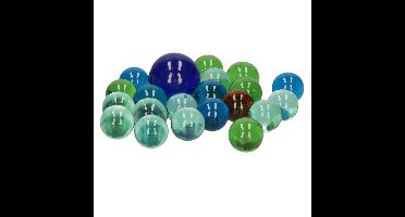 Don Juan Knikkers - 21x stuks - buitenspeelgoed kinderen - knikkeren