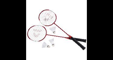 Donnay badmintonset rood 6-delig 67 cm