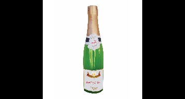 Funny Fashion - Opblaasbare champagne fles - 76 cm