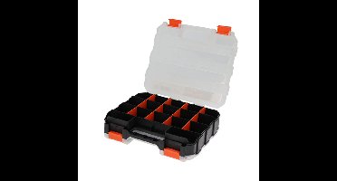 FX Tools Gereedsschapskist - 15 vakken - 32 x 27 x 8 cm