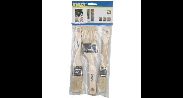 Kwasten 3 delige set