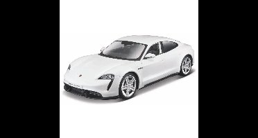 Maisto Modelauto - Porsche Taycan - wit