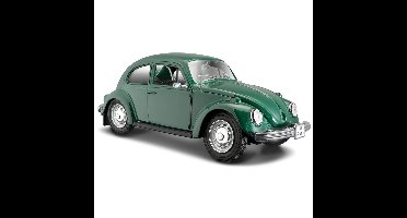 Maisto Modelauto Volkswagen Kever - groen - schaal 1:24