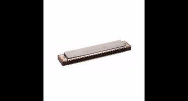 Muziekinstrument - blaas - mondharmonica - 15cm - Zilverkleurig