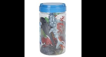 Ravensden Speelset kinderen zeedieren in emmer - speelgoed