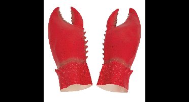 Rubies Verkleed speelgoed Lobster/kreeft handschoenen - Carnaval