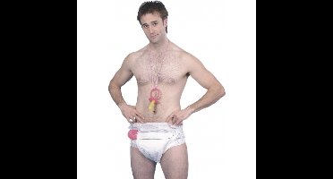 Smiffys Baby Verkleed Luier Set - carnaval accessoires