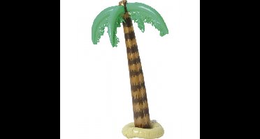 Smiffys Opblaasbare palmboom - 90 cm - opblaas palm - hawaii/tropisch