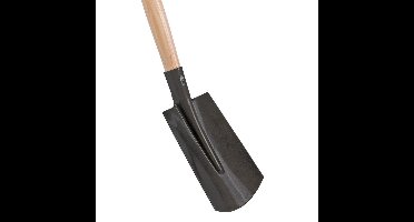 Spade / schep mini zwart 75 cm