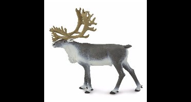 Speelgoed figuur - rendier karibou - 11 cm - plastic - speelfiguren - dieren