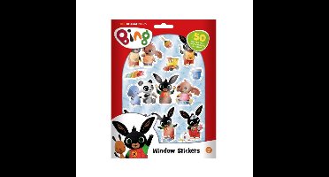 Totum Auto raamstickers - 45 stuks - Bing - voor kinderen