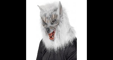 Weerwolf halloween verkleedmasker - enge dieren masker - volwassenen