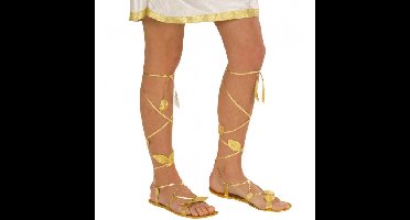 Widmann Romeinse sandalen - goud - verkleden - romeinen