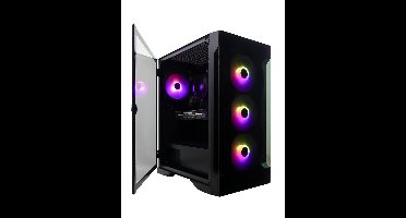 Complete Gaming PC Setup - 27" Gaming Monitor, - Mechanical Keyboard (Blue Switches) en -Muis - Ryzen 7 5700X - RTX 5060 - 32GB - 1TB M.2 SSD - Gamdias Talos E2 Elite