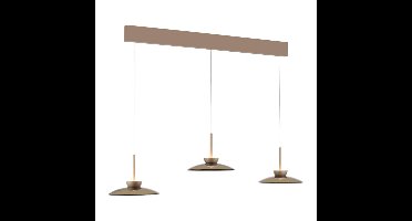 Paul Neuhaus 3-lichts hanglampPure Moon brons - 2193-97