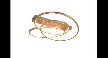 Trio Slaapkamer plafondlampDarvin goud - 65cm - 649110179
