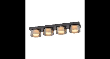 Paul Neuhaus Zwarte plafondlampRika 4-lichts zwart - 6164-18