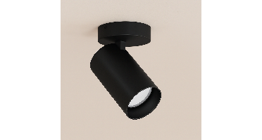 Lyora Zwarte opbouwspotMono kantelbaar - 7838