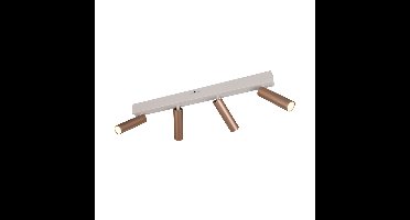 Trio 4-lichts opbouwspotAmbala mokka bruin - 849210465