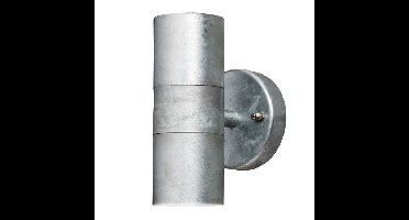 KonstSmide WandspotModena Up - Down 2-lichts 17cm zinkgrijs - 7571-320