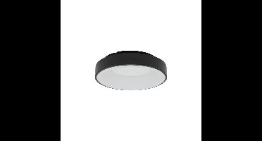 Lyora Ronde plafondlampNikki Round zwart Ø 38cm - 11206