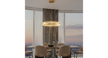 Lyora Design hanglampAlaro goud enkel - 9019725