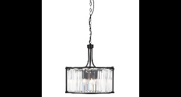 Searchlight Zwarte klassieke kroonluchterVictoria - 8295-5BK