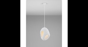 Lyora Natuurlijke hanglampTempus wit 40cm - 9002670