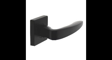 Intersteel DeurklinkZeus vierkant rozet zwart - 0023.171102