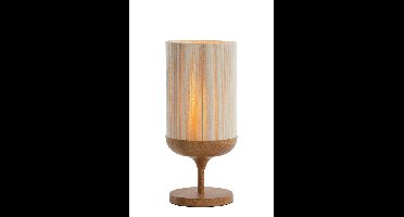 Light & Living TafellampDania lichte hout print - 1885743