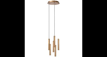 Premium by Lucide Design hanglampGriffith 6-lichts brons - 24403/42/04