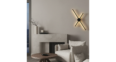 Lyora Design wandlampAkro zwart - 9088118