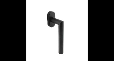 Intersteel RaamkrukJura ovaal rozet zwart - 0023.615614