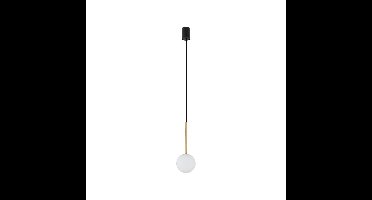 Lyora Glazen plafondlampKaro 1x wit glas - 10305