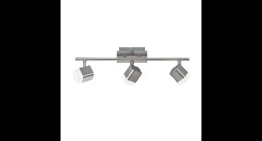 Trio Led plafondspotRoubaix 3-lichts metaalgrijs - R82153107