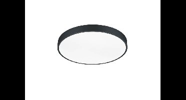 Trio Zwarte plafonniereWaco Ø 49cm - 627415032