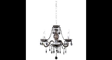 Trio KroonluchterLuster Crystal 40cm 3-lichts zwart transparant - R11073002